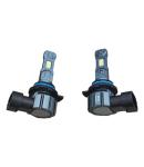 Marsauto M1S 9012 Bulbs, 40000LM Super Bright HIR2 9012 Fog Bulbs with 1:1 Mini Design, 6000K White Wireless Direct Insertion, 3 Min Plug and Play, IP68, Pack of 2