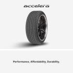 Accelera Phi-R All-Season Passenger Car Touring Radial Tire-175/55R15 175/55/15 175/55-15 77T Load Range SL 4-Ply BSW Black Side Wall UTQG 400AA