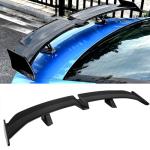 MTBNO Black 54 Inch PRO Style Rear Spoiler, Universal Car Rear Trunk Spoiler Wing Spoiler Compatible with Mazda Miata RX-7 Chevy Corvette Camaro Nissan Lexus Toyota Honda Civic Ford Mustang Scion