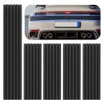 Bumper Guards for Cars,5-Pack Anti-Collision Car Bumper Protector with 6-Hole Shock Absorption,Self Adhesive Rubber Front & Rear Bumpers Protector for Most SUVs Trucks