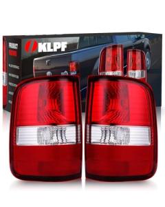 OKLPF Rear Brake Tail Light Compatible With 2004 2005 2006 2007 2008 Ford F150 F-150 Replacement Red Taillight Assembly,Includes a Luxurious Box,Driver and Passenger Side