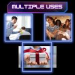 Funny Glow in The Dark Prank Valve Stem Caps Prank, Glow in The Dark Automotive Car Tire Caps, Little Buddy Valve Cap, Glowing Tire Valve Stem Cap, Luminous Auto Tire Valve Stem : 4 Pack