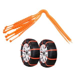 Topteng 10PCS Snow Tire Chains for Winter Driving