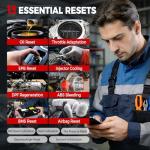 TOPDON TopScan Pro, OBD2 Scanner Bluetooth for iOS & Android, Diagnostic Scan Tool for All Cars, Car Code Reader with Reset Scanner, 13+ Reset Service, 2024 Upgraded Version of Topscan Lite