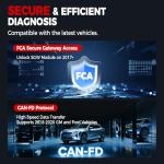 TOPDON TopScan Pro, OBD2 Scanner Bluetooth for iOS & Android, Diagnostic Scan Tool for All Cars, Car Code Reader with Reset Scanner, 13+ Reset Service, 2024 Upgraded Version of Topscan Lite