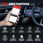 TOPDON TopScan Pro, OBD2 Scanner Bluetooth for iOS & Android, Diagnostic Scan Tool for All Cars, Car Code Reader with Reset Scanner, 13+ Reset Service, 2024 Upgraded Version of Topscan Lite