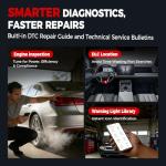 TOPDON TopScan Pro, OBD2 Scanner Bluetooth for iOS & Android, Diagnostic Scan Tool for All Cars, Car Code Reader with Reset Scanner, 13+ Reset Service, 2024 Upgraded Version of Topscan Lite