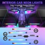LivTee Smart RGB Interior Car Accent Lights