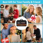 Ranallto Car Emergency Roadside Tool kit,Road Side Safety Assistance Kit for Women Men Adult,Auto Truck Vehicle Emergency Bag with Shovel Jumper Cable First Aid Kit