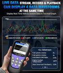 OBD2 Scanner Diagnostic Tool, VEHLIVE V850 Car Code Reader for Check Engine Light with Reset, I/M Readiness, Battery Tester, Live Data, CAN Diagnostic Scan Tool for All OBDII Vehicles After 1996