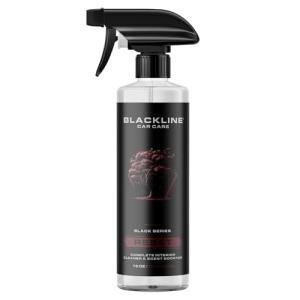 Blackline Luxury Scented Interior Cleaner Reset Deep Cleans & Deodorizes All Surfaces, pH-Neutral High-Foam Formula, Long-Lasting Premium Fragrance for Cars (16 Fl Oz, Teakwood)