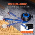 VEVOR Air Jack, 3 Ton/6600 lbs Triple Bag Air Jack, Airbag Jack with Six Steel Pipes, Lift up to 17.7", 3-5 s Fast Lifting Pneumatic Jack, with Adjustable Long Handles for Cars