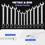 Prostormer Mechanic Tool Set, 240-Pieces Universal Household Auto Repair Tool Kit with Heavy Duty Aluminium Tool Box