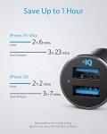 Anker 320 Dual USB Car Charger with LED