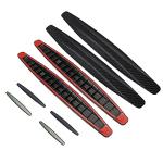 8 Packs Anti-Collision Patch Car Bumper Guard Strip Anti-Scratch Bumper Protector Trim Universal Rear Bumper Protector Car Door Edge Guards Car Side Door Edge Guards Protector (White)