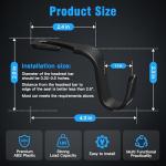 Amooca Car Seat Headrest Hooks - 4 Pack