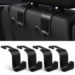 Amooca Car Seat Headrest Hooks - 4 Pack