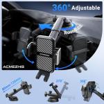 3-in-1 Adjustable Car Phone Holder Mount