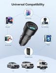 TECKNET 4-Port USB Car Charger - Fast Charging