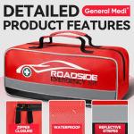 127-Piece Emergency Roadside Car Kit