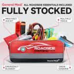 127-Piece Emergency Roadside Car Kit