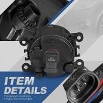 Auto Dynasty Halogen Model Front Bumper Driving Fog Light Lamps Compatible with Lincoln Navigator Ford Mustang Fusion Focus Explorer Fiesta Transit Connect 05-22, Driver and Passenger Side