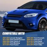 Auto Dynasty Halogen Model Front Bumper Driving Fog Light Lamps Compatible with Lincoln Navigator Ford Mustang Fusion Focus Explorer Fiesta Transit Connect 05-22, Driver and Passenger Side