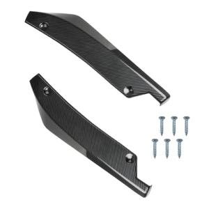 Carbon Fiber Bumper Canard Diffuser Protector Set