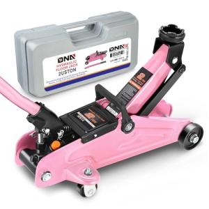 2-Ton Low Profile Hydraulic Jack, Pink