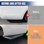 Carbon Fiber Bumper Canard Diffuser Protector Set