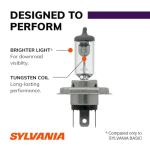 SYLVANIA - 9003 XtraVision - High Performance Halogen Headlight Low Beam and Fog Replacement Bulb (Contains 2 Bulbs)