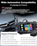ZEXMTE OBD2 Scanner with Color Screen & Codes