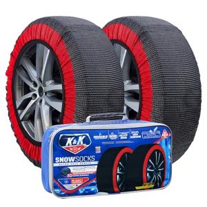 K&K Automotive Pro Series Snow Socks for Tires