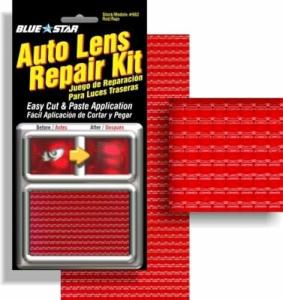 Blue Star Grid Pattern Car Lens Repair Kit