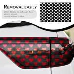 Cute Heart Tail Light Stickers for Cars - 2 PCS