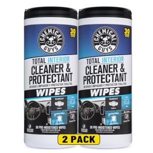 Chemical Guys Interior Cleaner Wipes - 60 Count