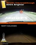 GloDrv H-11 Fog Light Bulbs - 6000K Cool White