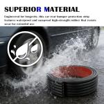 Car Rear Bumper Guard, 6.56Ft Rubber Protector