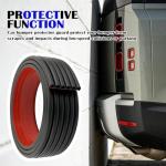 Car Rear Bumper Guard, 6.56Ft Rubber Protector