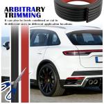 Car Rear Bumper Guard, 6.56Ft Rubber Protector