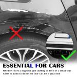 Car Rear Bumper Guard, 6.56Ft Rubber Protector