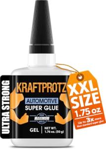 Super Glue Gel for Car Trim and Bumpers