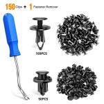 GOOACC 150 Pcs Bumper Fasteners with Tool