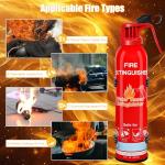 4 Pack Portable Car and Home Fire Extinguishers