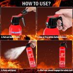 4 Pack Fire Extinguishers for Home and Vehicle