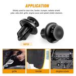 GOOACC 150 Pcs Bumper Fasteners with Tool