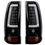 MiKaFex Smoke Black LED Tail Light Set for Silverado