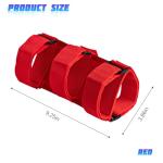Adjustable Car Fire Extinguisher Holder Strap - Red