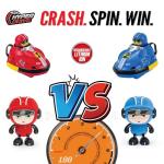 RC Bumper Car Race Set with Lights & Sounds