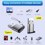 USB C to USB Adapter 3 Pack for Devices